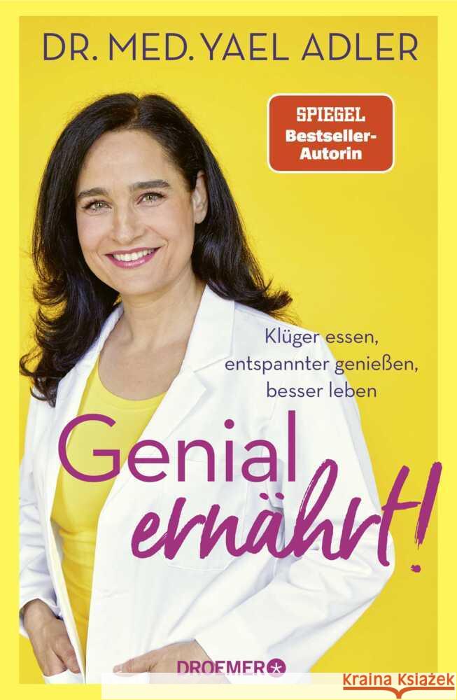 Genial ernährt! Adler, Yael 9783426448601 Droemer HC - książka