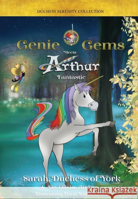 Genie Gems Meets Arthur Fantastic Sarah Duches 9780645099690 Serenity Press Pty.Ltd - książka