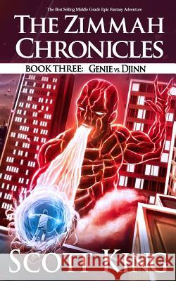 Genie vs. Djinn Scott King 9781518855122 Createspace - książka
