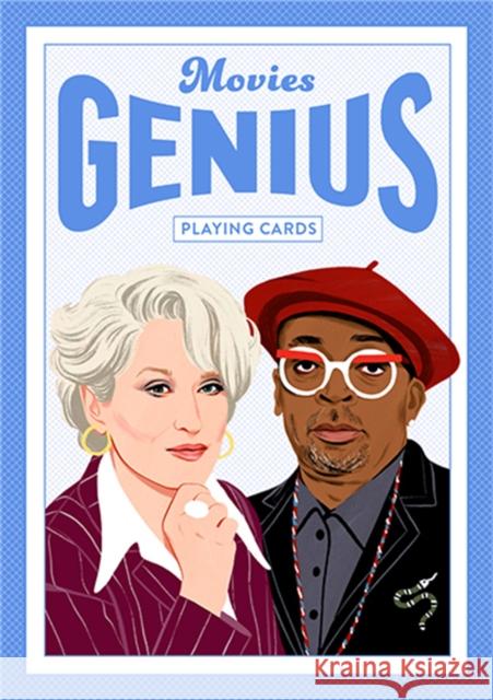 Genius Movies: Genius Playing Cards Karman, Bijou 9781786277121 Laurence King - książka