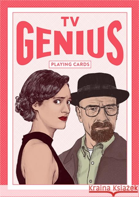 Genius TV: Genius Playing Cards Baker, Rachelle 9781786277138 Laurence King - książka