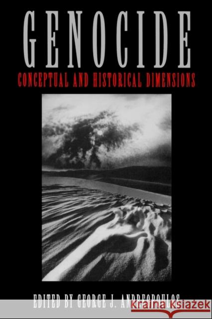 Genocide Andreopoulos, George J. 9780812216165 University of Pennsylvania Press - książka