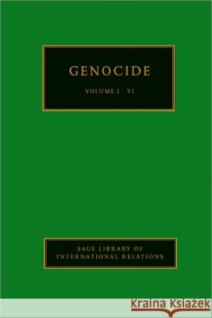 Genocide  9781847870223 SAGE PUBLICATIONS LTD - książka