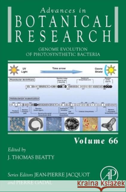 Genome Evolution of Photosynthetic Bacteria: Volume 66 Beatty, Thomas J. 9780123979230  - książka