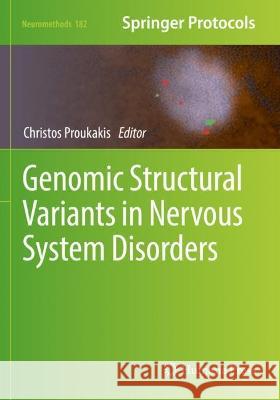 Genomic Structural Variants in Nervous System Disorders  9781071623596 Springer US - książka