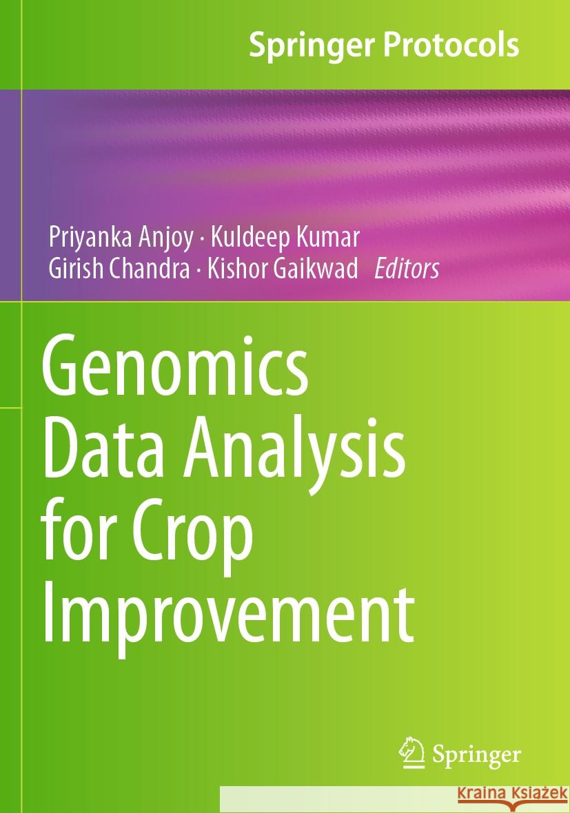 Genomics Data Analysis for Crop Improvement  9789819969159 Springer Nature Singapore - książka
