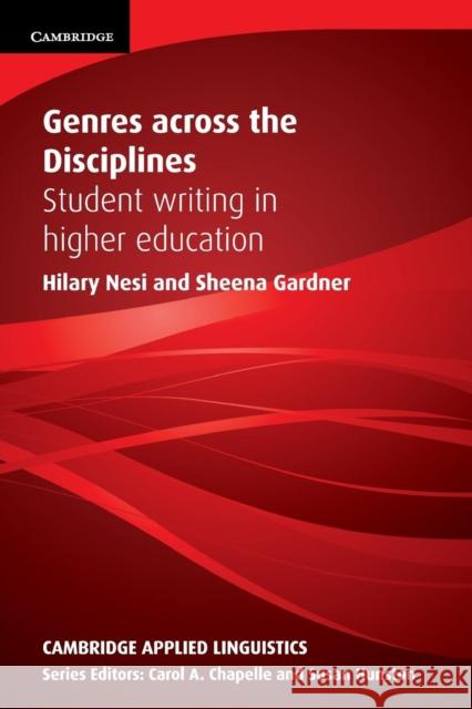 Genres across the Disciplines Nesi, Hilary 9780521149594  - książka