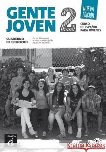 Gente joven 2 Nueva edicion - Cuaderno de ejercicios. A1-A2  9788415620884 Difusion Centro de Publicacion y Publicacione - książka