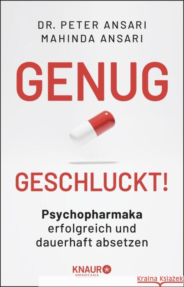 Genug geschluckt! Ansari, Peter, Ansari, Mahinda 9783426658994 Knaur - książka