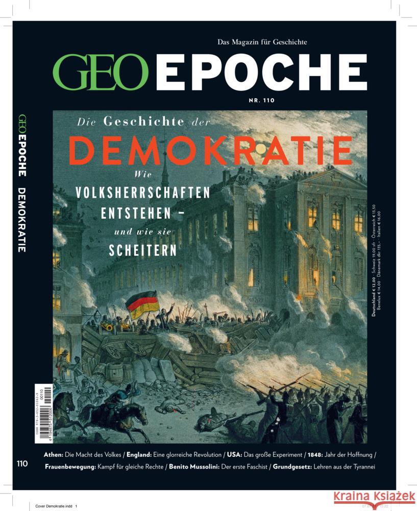 GEO Epoche / GEO Epoche 110/2021 - Demokratien - Wie sie entstehen, wie sie scheitern! Schröder, Jens, Wolff, Markus 9783652010429 Gruner & Jahr - książka