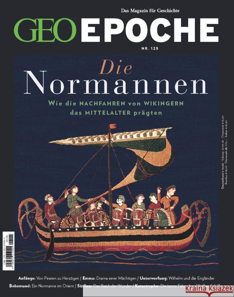 GEO Epoche / GEO Epoche 125/2024 - Die Normannen Schaefer, Jürgen, Schmitz, Katharina 9783652015059 Gruner + Jahr - książka