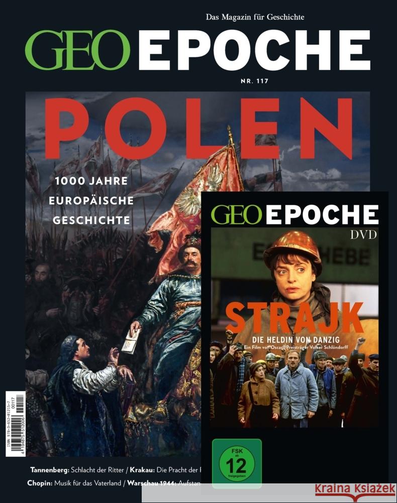 GEO Epoche (mit DVD) / GEO Epoche mit DVD 117/2022 - Polen Schröder, Jens, Wolff, Markus 9783652012218 Gruner + Jahr - książka