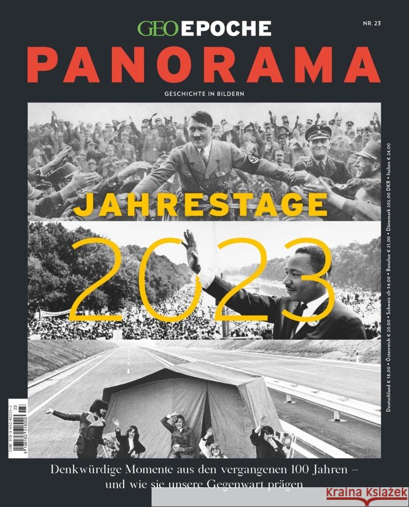 GEO Epoche PANORAMA / GEO Epoche PANORAMA 23/2022 Jahrestage 2023 Schröder, Jens, Wolff, Markus 9783652012232 Gruner + Jahr - książka
