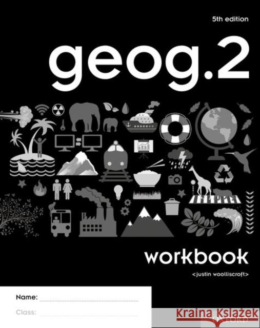 geog.2 Workbook Justin Woolliscroft   9780198489863 Oxford University Press - książka