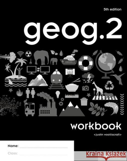 geog.2 Workbook (Pack of 10) Justin Woolliscroft   9780198489856 Oxford University Press - książka