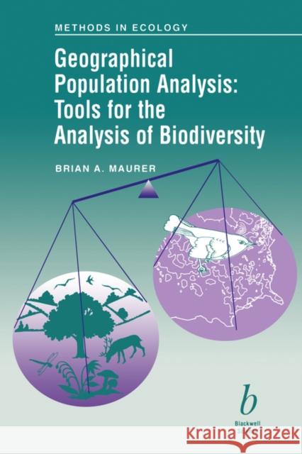 Geographical Population Analysis Maurer, Brian A. 9780632037414 Blackwell Science - książka