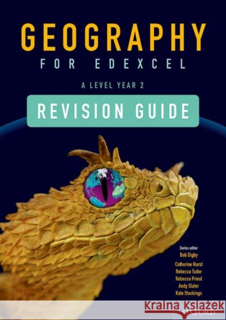 Geography for Edexcel A Level Year 2 Revision Guide Bob Digby Catherine Hurst Rebecca Tudor 9780198432753 Oxford University Press - książka