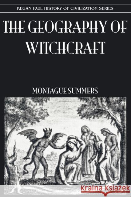 Geography of Witchcraft Summers, Montague 9780415847933 Routledge - książka