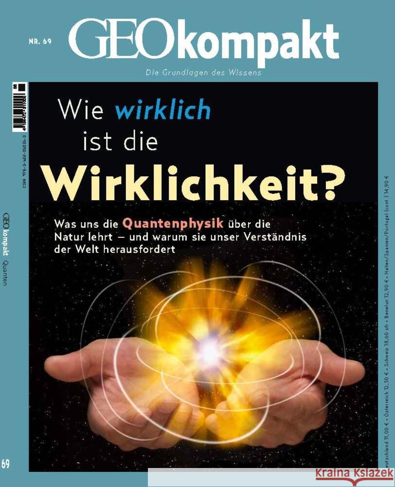 GEOkompakt / GEOkompakt 69/2021 - Wie wirklich ist die Wirklichkeit Schröder, Jens, Wolff, Markus 9783652010320 Gruner & Jahr - książka