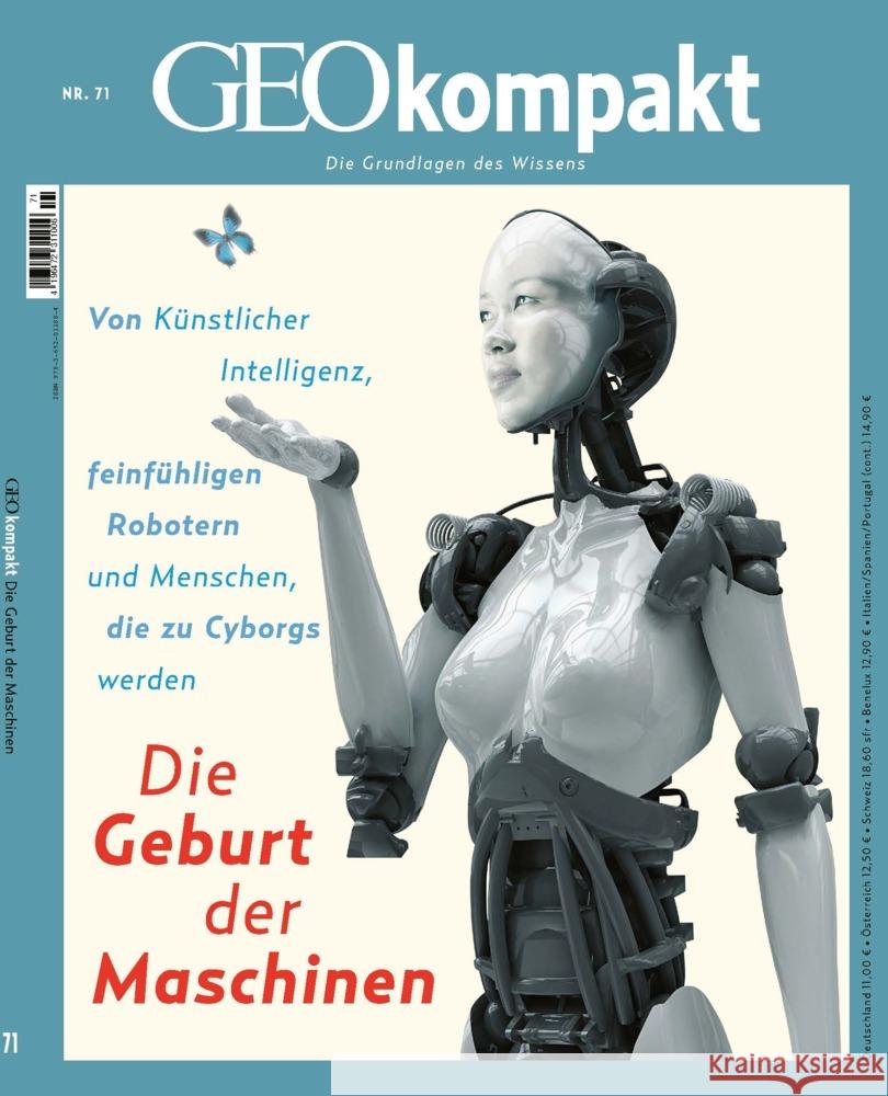 GEOkompakt / GEOkompakt 71/2022 - Die Geburt der Maschinen Schröder, Jens, Wolff, Markus 9783652011884 Gruner + Jahr - książka