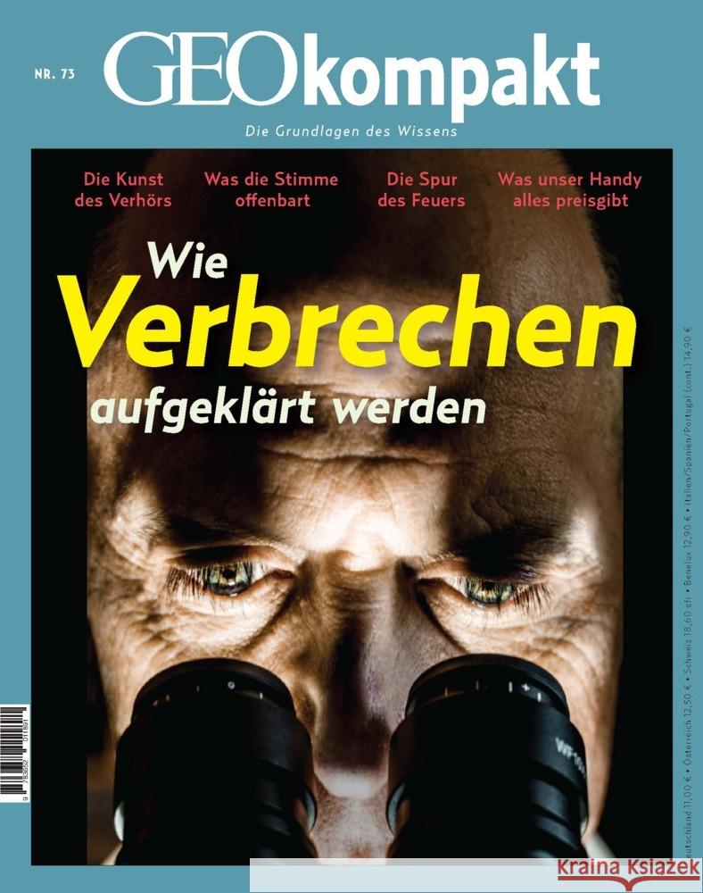 GEOkompakt / GEOkompakt 73/2022 - Forensik - Wie Verbrechen aufgeklärt werden Schröder, Jens, Wolff, Markus 9783652011907 Gruner + Jahr - książka