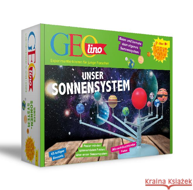 GEOlino - Das Sonnensystem (Experimentierkasten) Maas, Annette 4019631670755 Franzis - książka