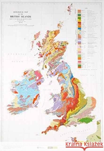 Geological Map of the British Islands  9780751812084 British Geological Survey - książka