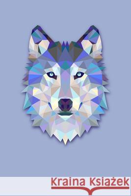 Geometric Wolf: Graph Paper Notebook, 6x9 Inch, 120 pages Playful Press 9781073164899 Independently Published - książka