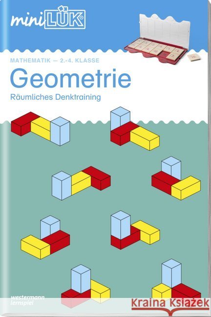 Geometrie : Räumliches Denktraining für Klasse 2 bis 4 Vogel, Heinz   9783894142162 Westermann Lernspielverlag - książka