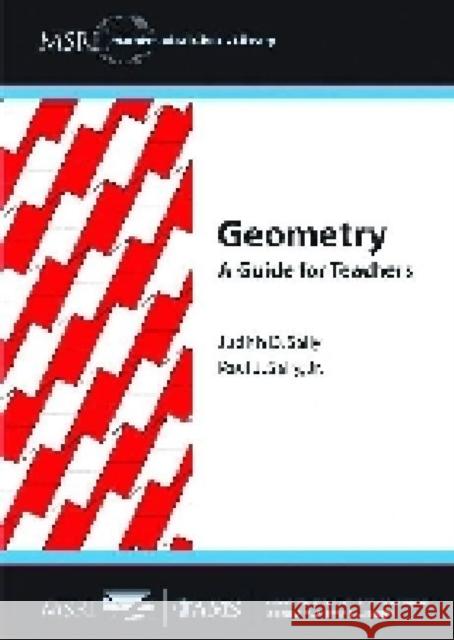 Geometry : A Guide for Teachers Judith D Sally 9780821853627  - książka