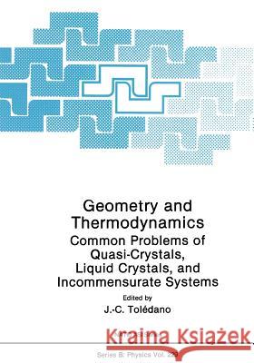 Geometry and Thermodynamics: Common Problems of Quasi-Crystals, Liquid Crystals, and Incommensurate Systems Tolédano, J. C. 9781461367024 Springer - książka