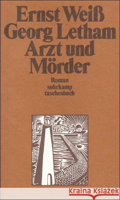 Georg Letham, Arzt und Mörder : Roman Weiß, Ernst 9783518372937 Suhrkamp - książka