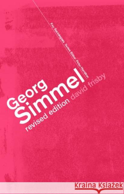 Georg Simmel David Frisby Peter Hamilton 9780415285353 Routldge - książka