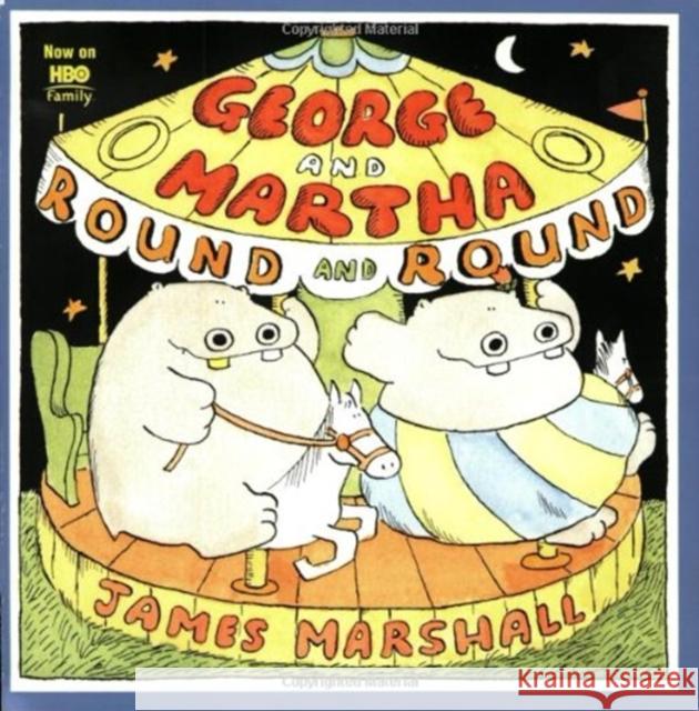 George and Martha Round and Round James Marshall 9780395584101 Houghton Mifflin Company - książka