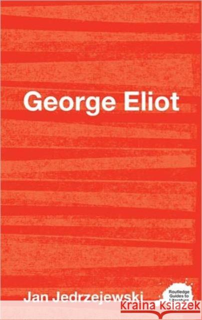 George Eliot Jan Jedrzejewski 9780415202503 Routledge - książka