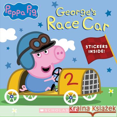 George's Race Car (Peppa Pig) Spinner, Cala 9781338768251 Scholastic Inc. - książka