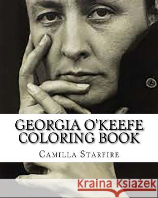 Georgia O'Keefe Coloring Book Camilla Starfire 9781535419932 Createspace Independent Publishing Platform - książka