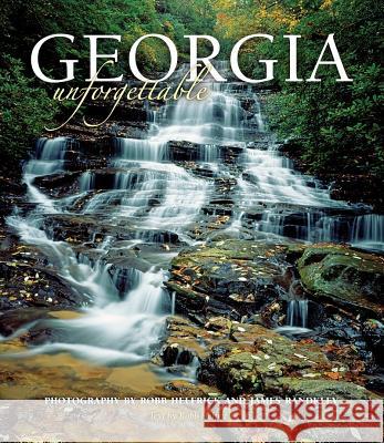 Georgia Unforgettable (Minnehaha Falls Cover) Robb Helfrick James Randklev 9781560375418 Farcountry Press - książka