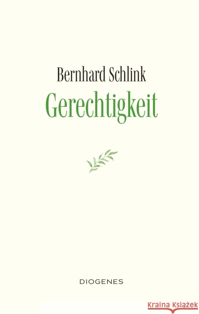 Gerechtigkeit Schlink, Bernhard 9783257073720 Diogenes - książka