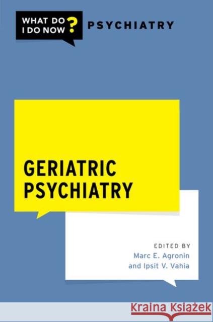 Geriatric Psychiatry  9780197521670 Oxford University Press Inc - książka