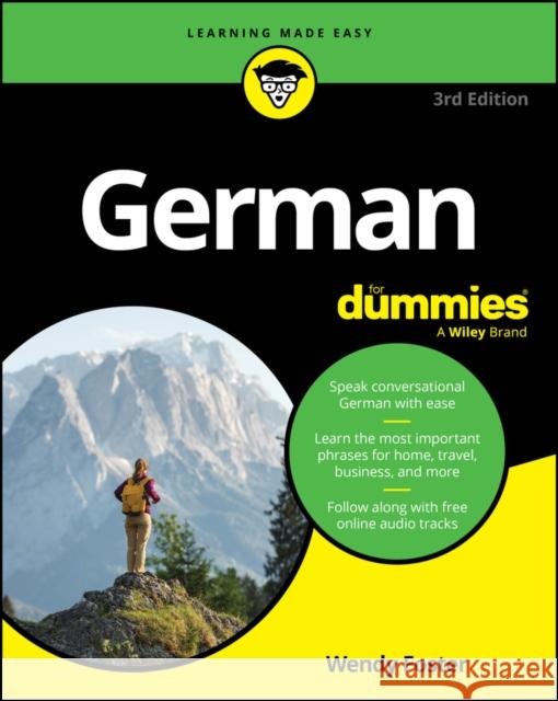 German For Dummies Wendy Foster 9781394321261 For Dummies - książka