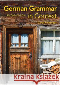 German Grammar in Context Fehringer, Carol 9781444167269  - książka