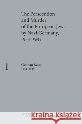 German Reich 1933–1937 Wolf Gruner 9783110353594 De Gruyter - książka