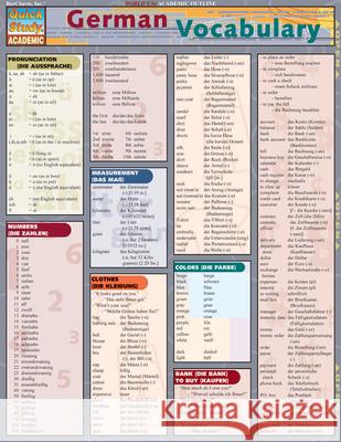 German Vocabulary Liliane Arnet 9781572226890 Barcharts - książka