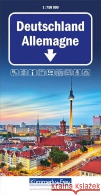Germany  9783259018514 Kummerly & Frey,Switzerland - książka