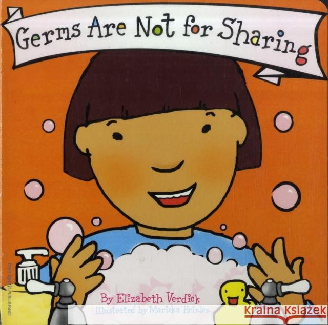 Germs Are Not for Sharing Board Book Elizabeth Verdick 9781575421964 Free Spirit Publishing - książka