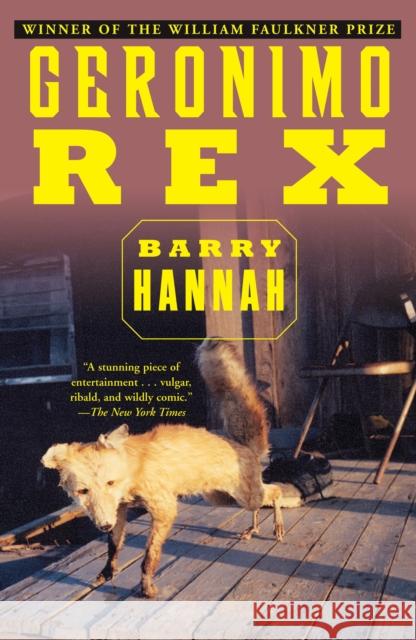 Geronimo Rex Barry Hannah 9780802135698 Grove Press - książka