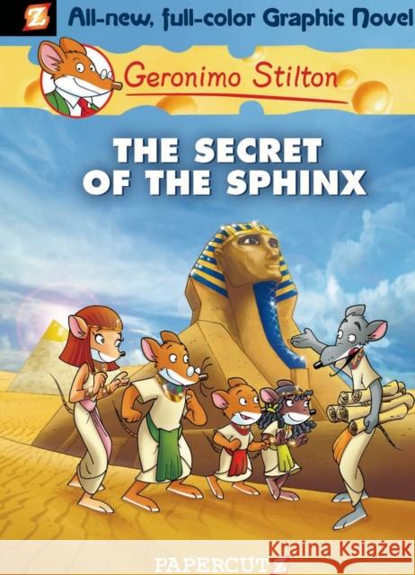 Geronimo Stilton Graphic Novels Vol. 2: The Secret of the Sphinx Geronimo Stilton 9781597071598 Papercutz - książka