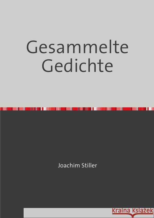 Gesammelte Gedichte Stiller, Joachim 9783819050060 epubli - książka