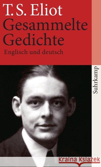 Gesammelte Gedichte 1909-1962 : Englisch-Deutsch Eliot, Thomas S. Hesse, Eva  9783518380673 Suhrkamp - książka